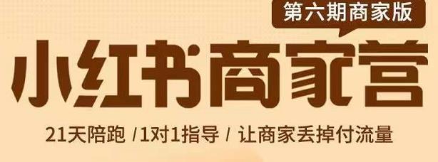 贾真-小红书商家营第6期商家版，21天带货陪跑课，让商家丢掉付流量-福喜网创