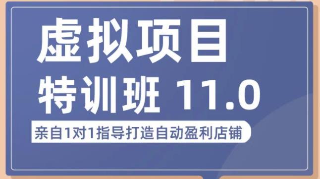 陆明明·虚拟项目特训班（10.0+11.0），0成本获取虚拟素材，0基础打造自动盈利店铺-福喜网创