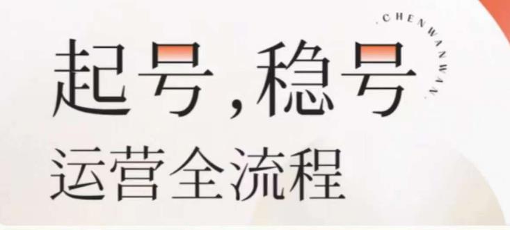 婉婉-起号稳号运营全流程，解决从小白到进阶所有运营知识，帮助解决账号所有运营难题-福喜网创