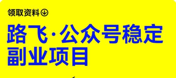 路飞·公众号稳定副业项目，你只要无脑去推广，粉丝和收入，自然就来了-福喜网创