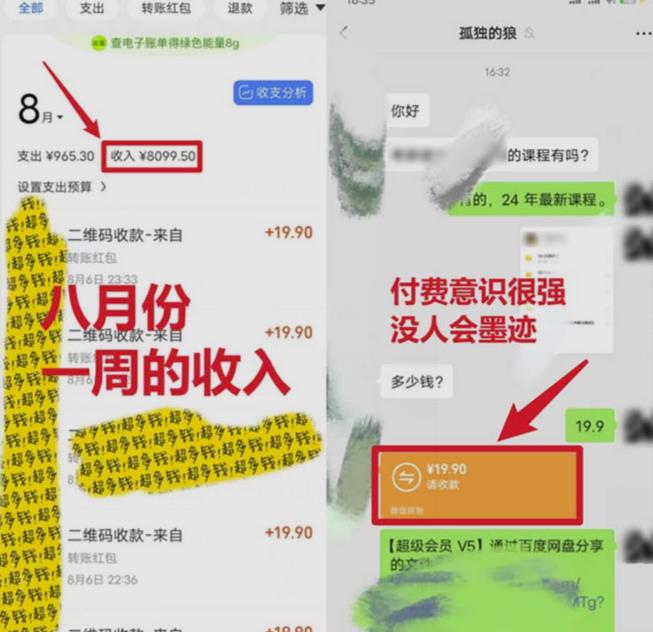 靠英语四级，一天1000+不懂英语也能做，小白保姆式教学(附:1800G资料）【揭秘】-福喜网创