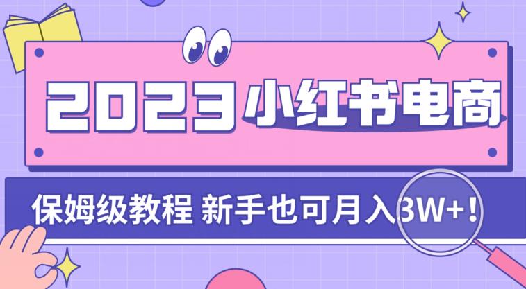 阿本小红书电商陪跑营4.0，带大家从0到1把小红书做起来-福喜网创