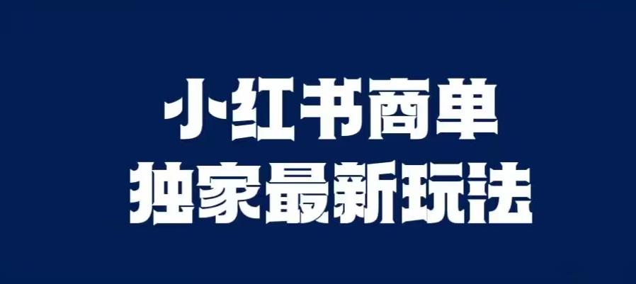 小红书商单最新独家玩法，剪辑时间短，剪辑难度低，能批量做号【揭秘】-福喜网创